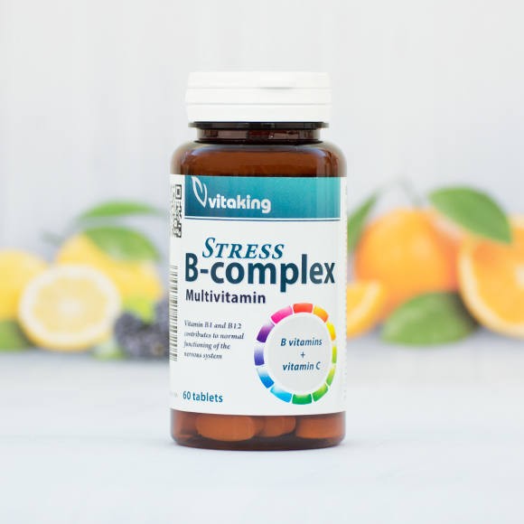 Vitaking BX Stressz vitamin 60 darabos tabletta