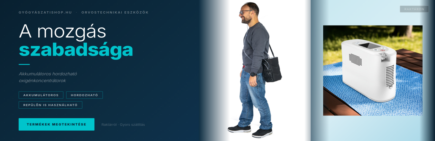 Inogen Rove 6 mobil oxigén koncentrátor Inogen Rove 6 mobil oxigén koncentrátor